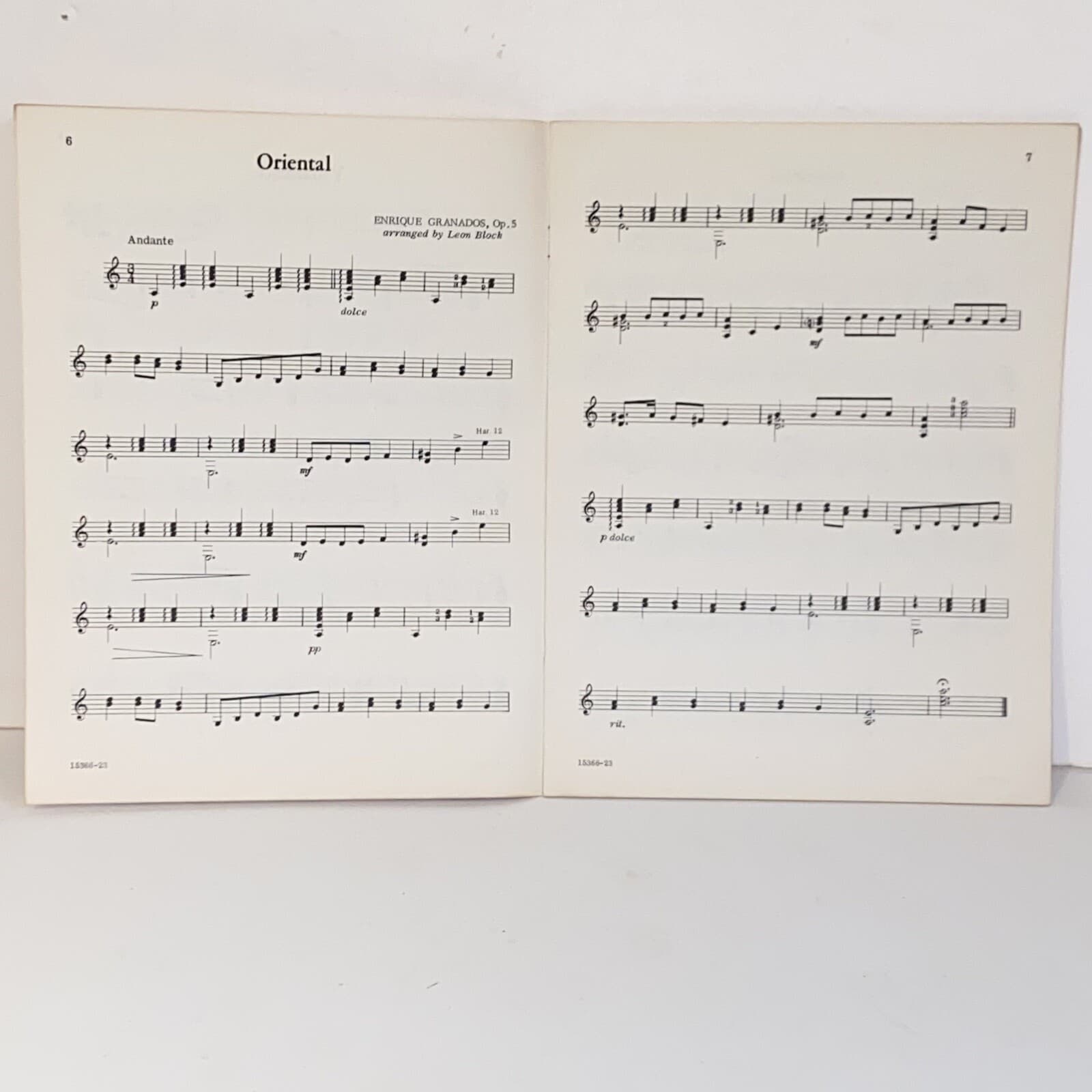 Vintage 1969 The Guitar In Spain Sheet Music Songbook 10+ Songs 6