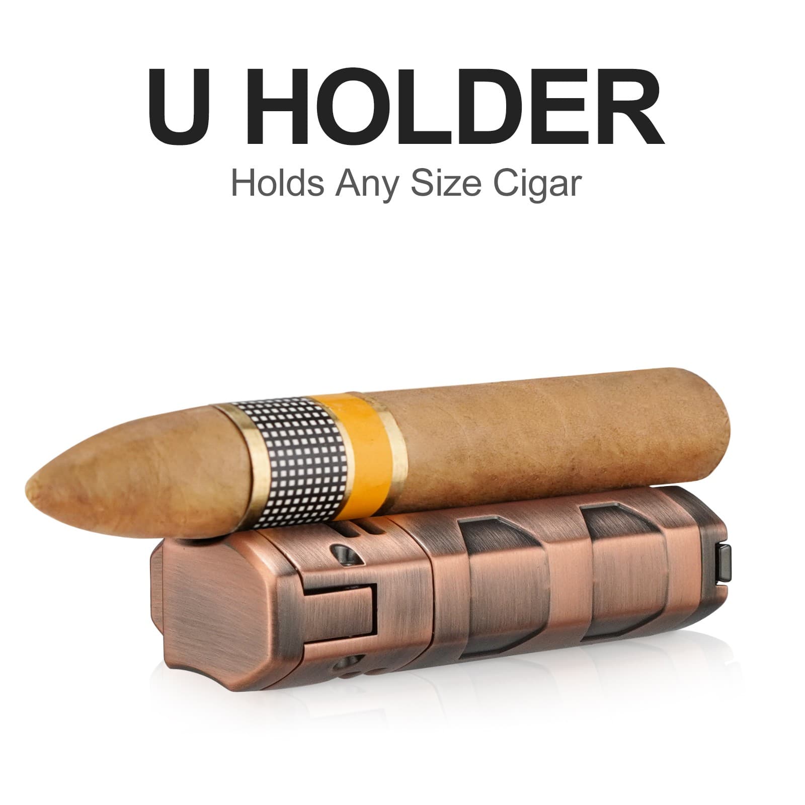 Metal Cigar Lighter Butane 3 Torch Jet Flame Lighter With Cigars Punch Accessor 5