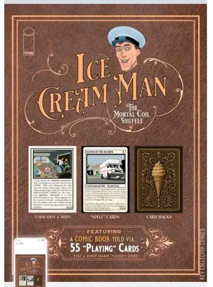 Ice Cream Man The Mortal Coil Shuffle #1 NM+ 55 Cards Tell the Tale Image 2025