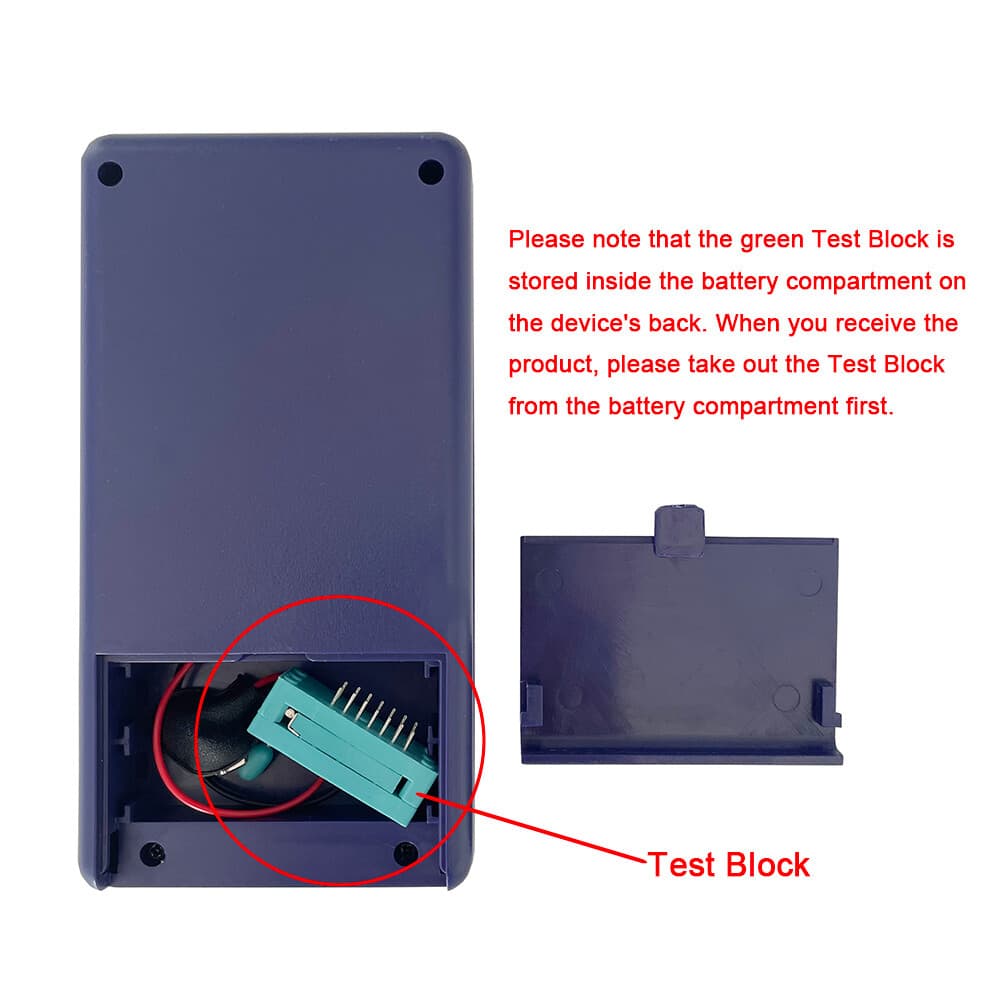 Digital Transistor Tester Diode Resistor Inductor Capacitor ESR MOS SCR Meter US 2