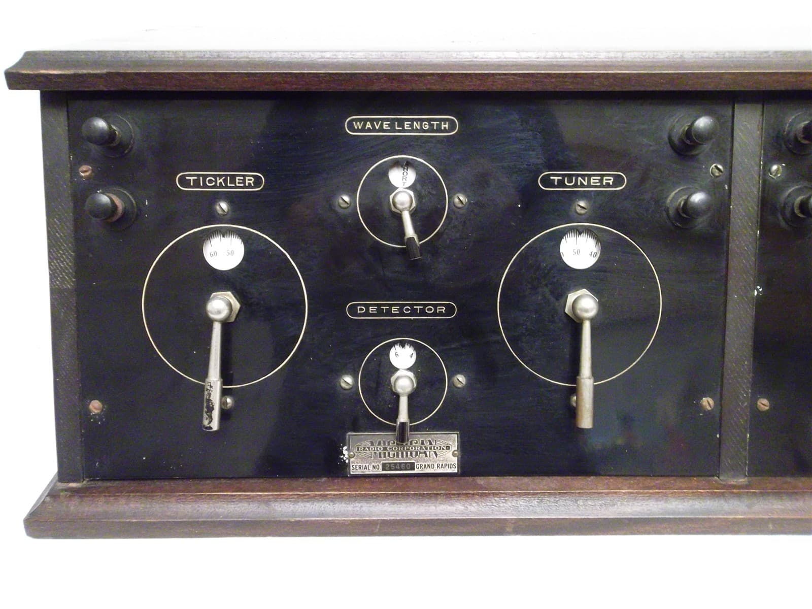 MICHIGAN RADIO by KLITZEN DETECTOR / TUNER & AMPLIFIER AMP 1920's TUBE RADIO 2