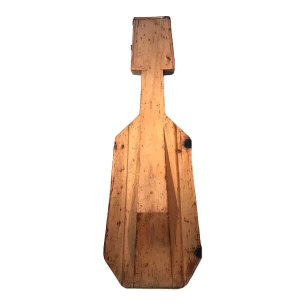 Early 20th Century Antique Modernist Cubist Sculptural Cello Case