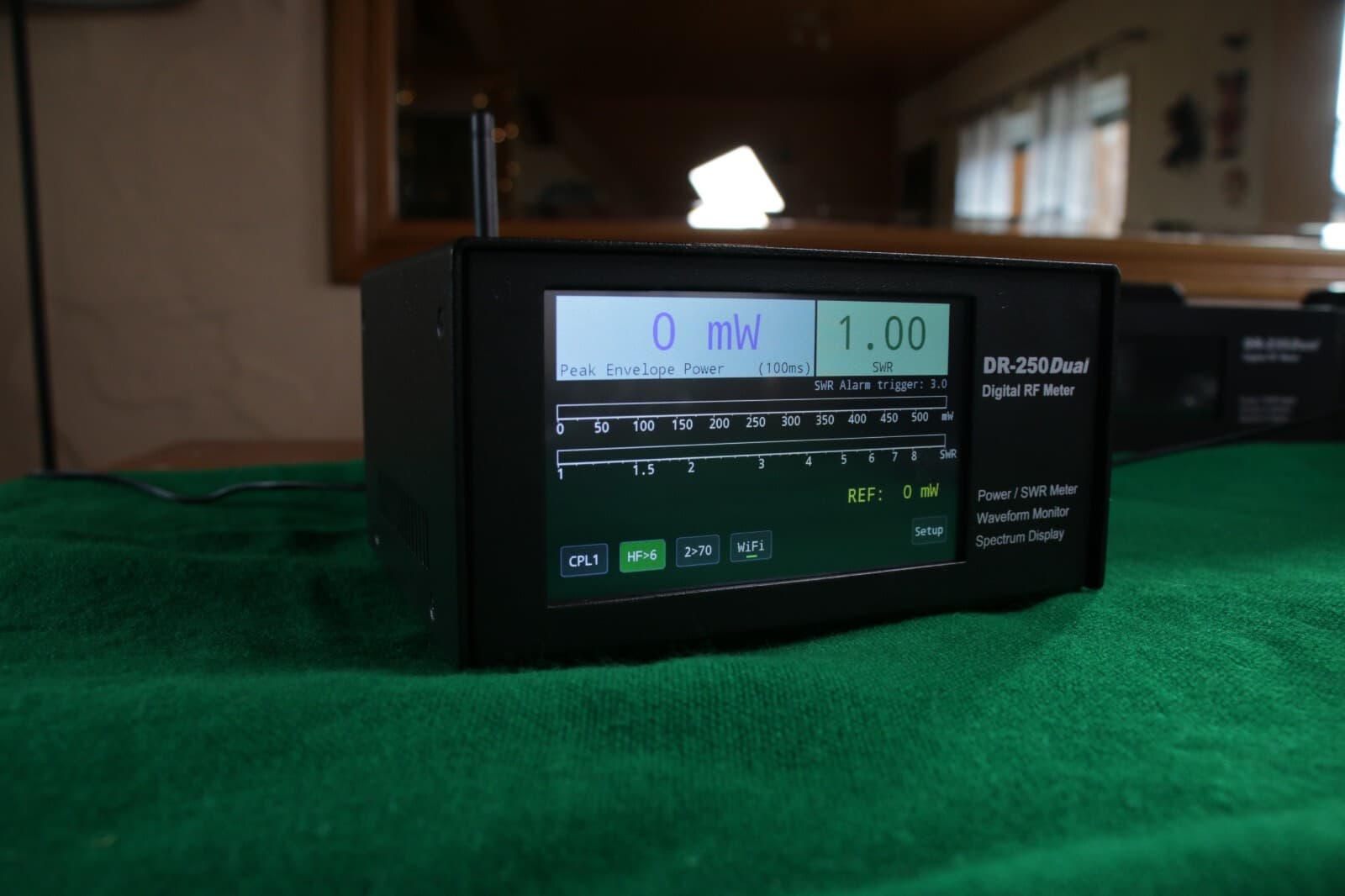 Digital SWR/Power Meter DR-250Dual 2KW Power/SWR Meter 5" Touch Screen 2