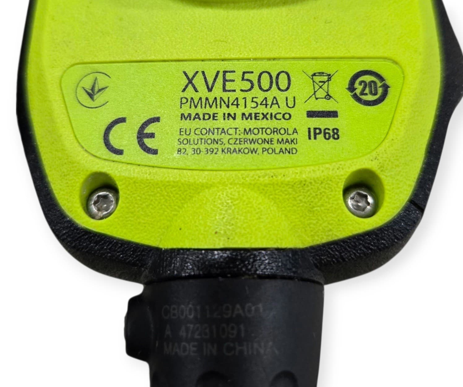 MOTOROLA XVE500(PMMN4154A U)REMOTE SPEAKER MIC(USED) 6