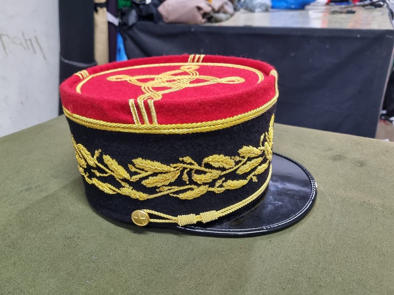 REPLICA RARE WW 2 FRECH ARMY GENERAL CLASSIC III KEPI HAND MADE All Sizes 3