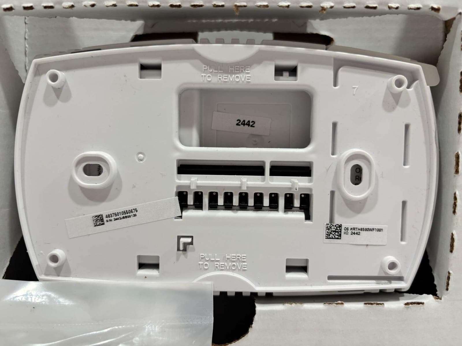 New Open 2PK HoneyWell RTH6580WF Thermostat-Control Anywhere 5