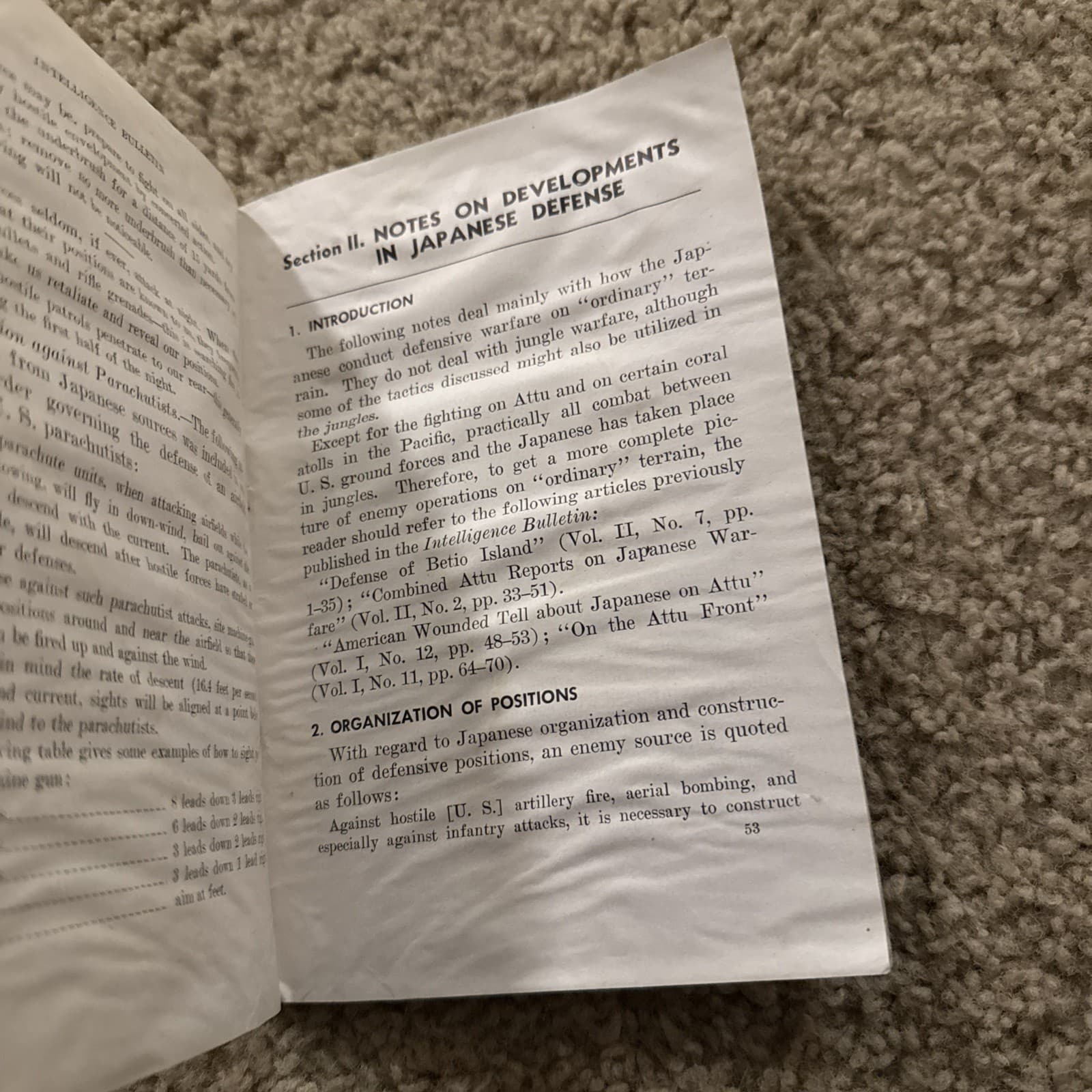 1944 Vol 2 No. 8 Intelligence Bulletin Book. WWII Era 5