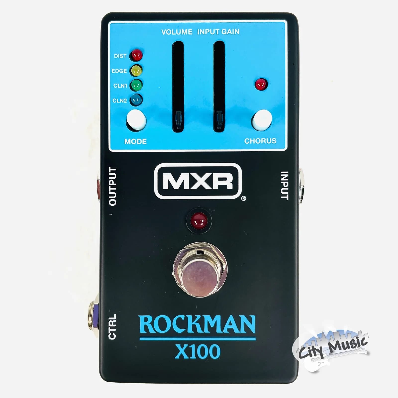 Used Dunlop MXR MX100 Rockman X100 Analog Tone Processor Guitar Effects Pedal ♫