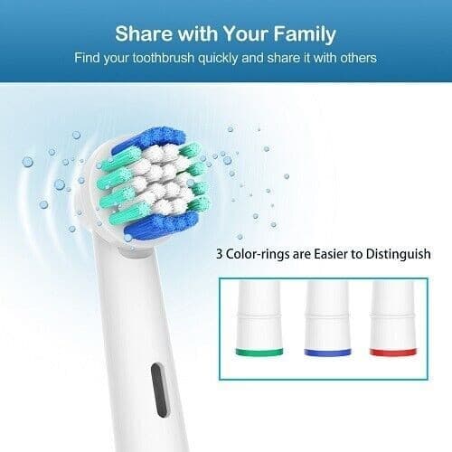 20 Precision Electric Toothbrush Replacement For Oral Models  Braun Brush Heads 3