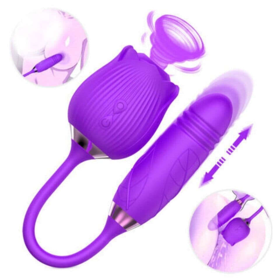 2025 New Rose Female Anniversary Female Birthday Gift Massage Tongue Licking 2