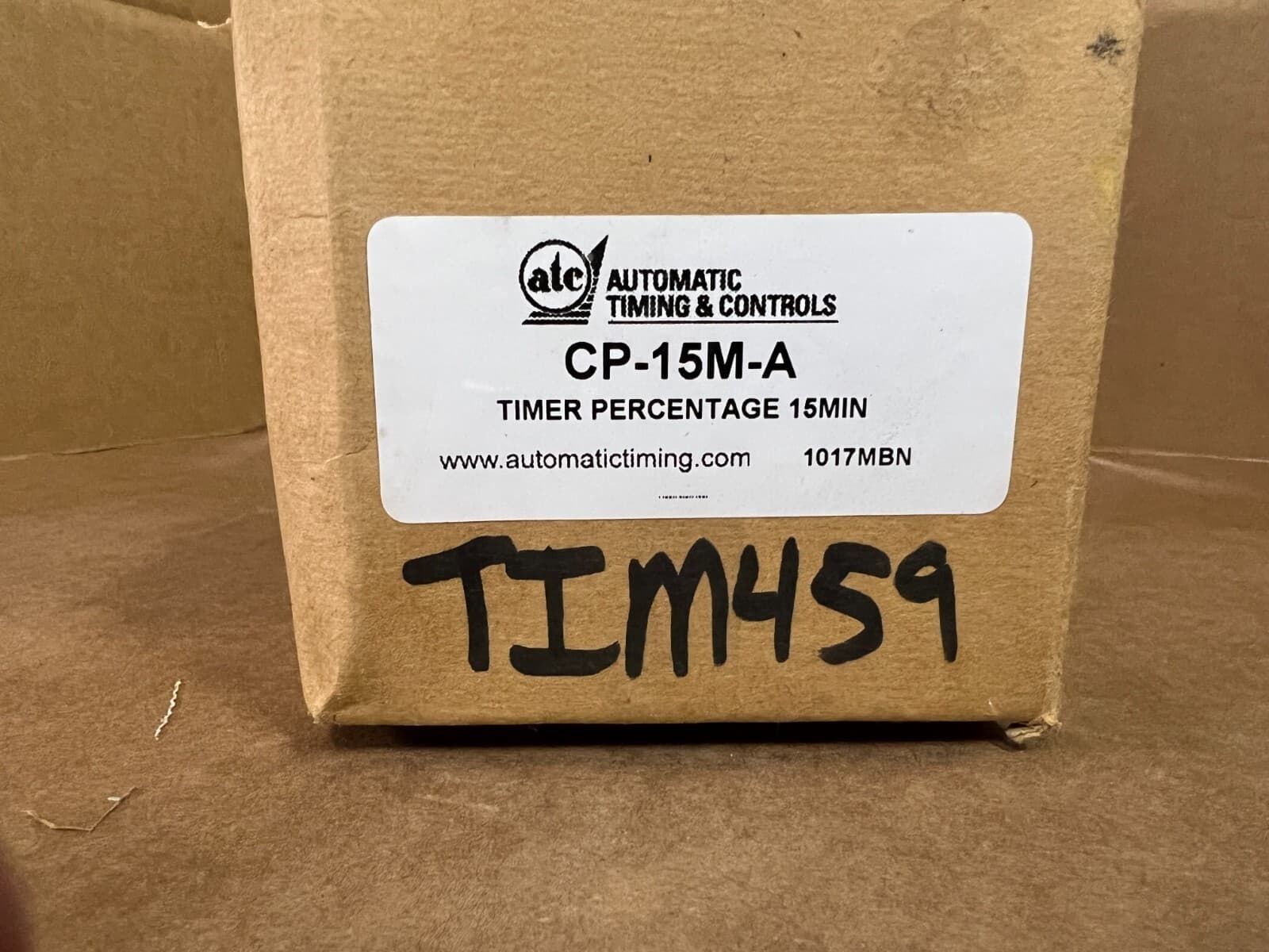 ATC TENOR, CP-15M-A, 15MIN TIMER PERCENTAGE CONTROL, 120/60. MAKE OFFER! 6