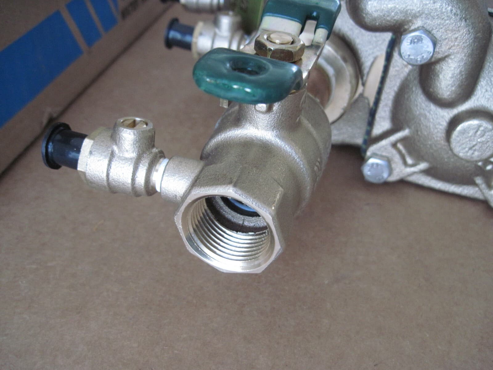 Watts 3/4 LF909-QT-FS 3/4" FNPT Reduced Pressure Zone Backflow Preventer 6