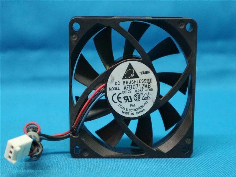 Delta Electronics BRUSHLESS AFB0712MB MODEL DC12V CPU Fan With Heatsink 2