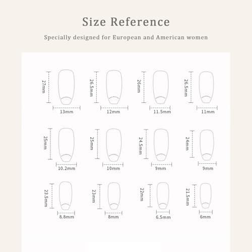 Fall Maple Leaf Press on Nails Medium Coffin Fake Nails Fall Press on Nails 1 6