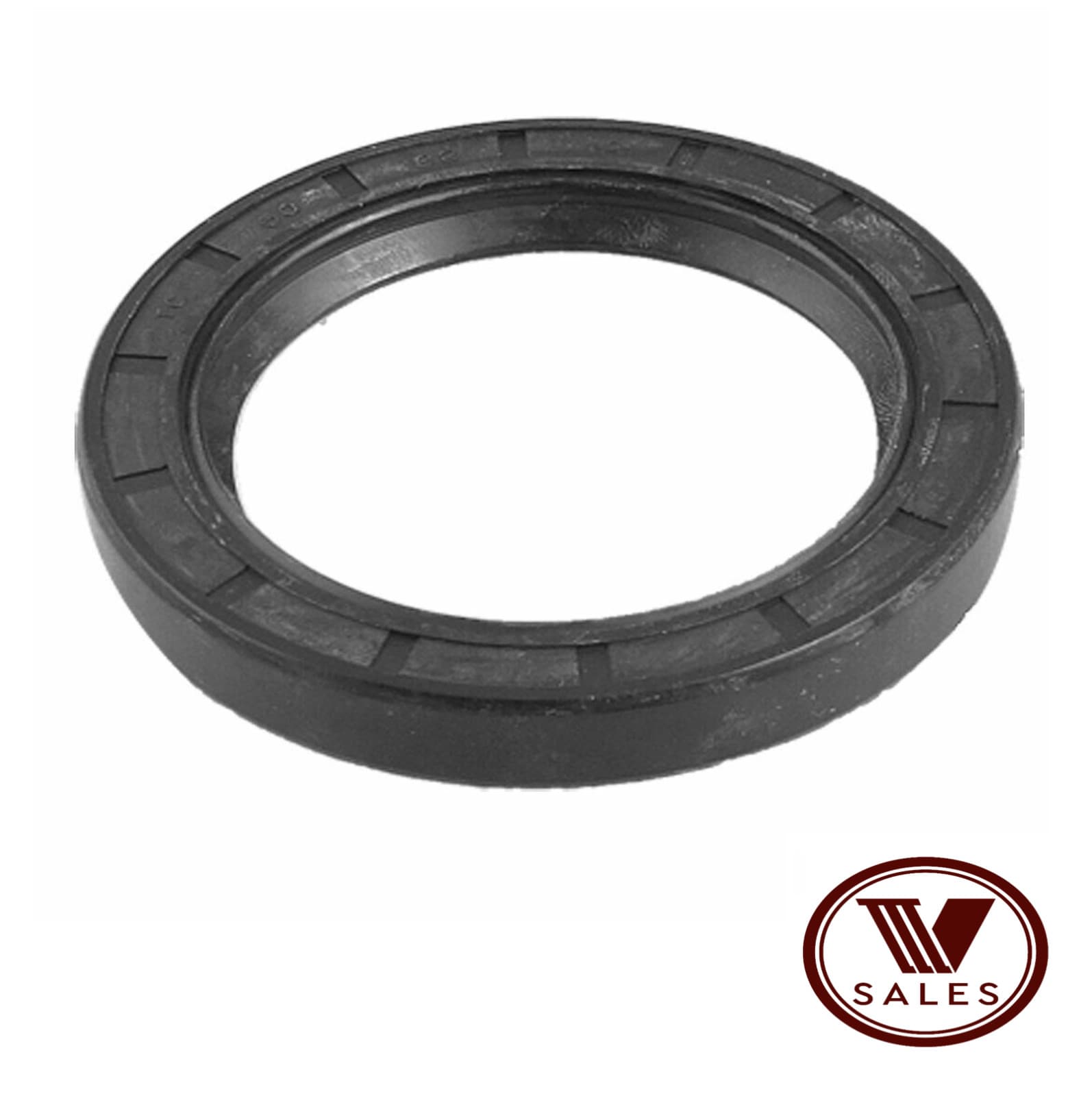 2-PACK!! NEW! 3V Seals TC 25x47x7 Metric Oil Seal, Buna-N Double Lip W/Spring 2