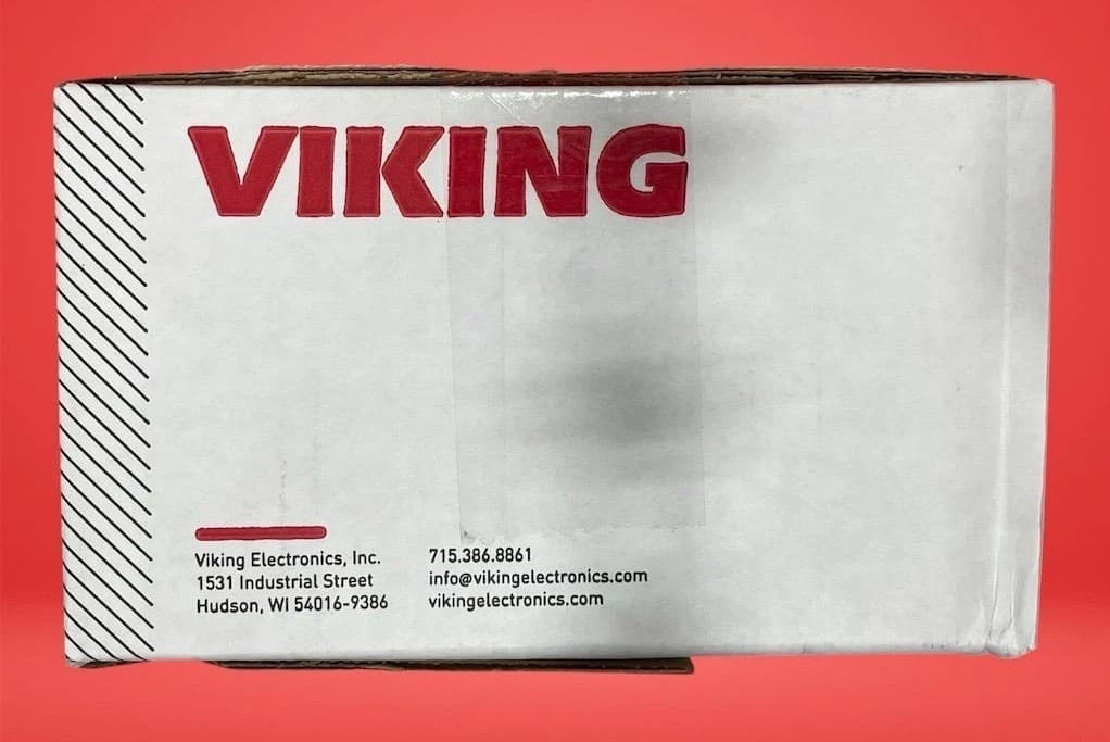 Viking E-10A Hands-Free Entry Door Phone Intercom Black Weatherproof 24V 3