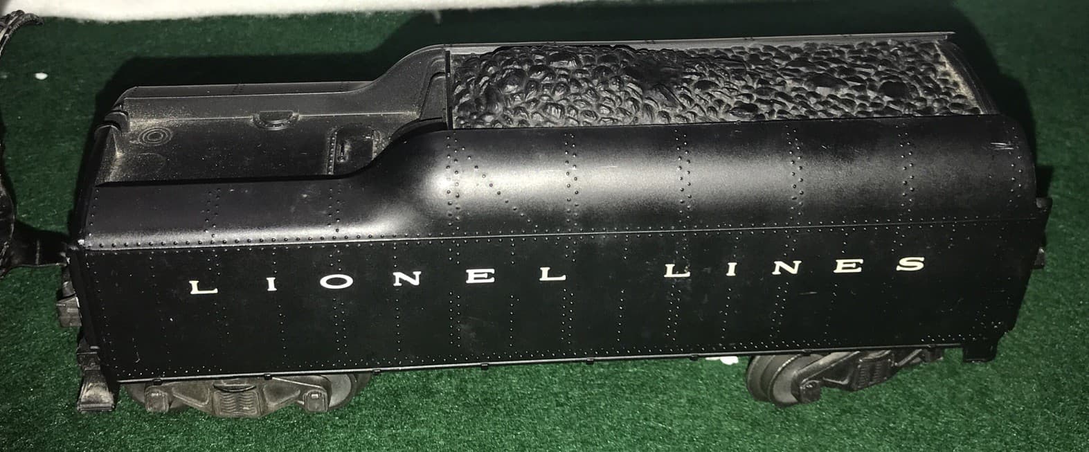 LIONEL POSTWAR  736 LOCOMOTIVE w/ 2046W WHISTLING TENDER EXCELLENT! 6