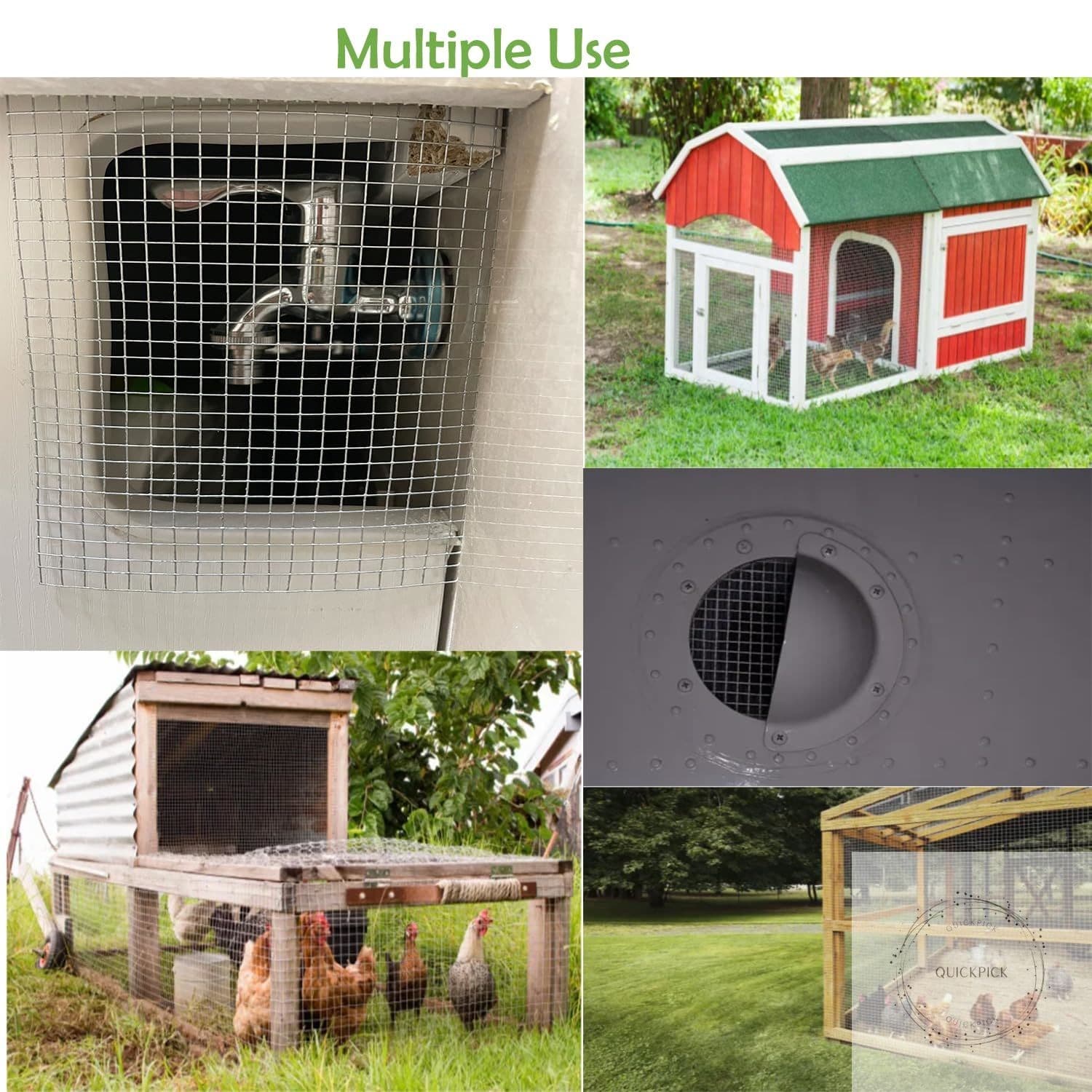 304 Stainless Steel Wire mesh, 2PACK 4 Mesh Completely Welded, Completely Welded 3