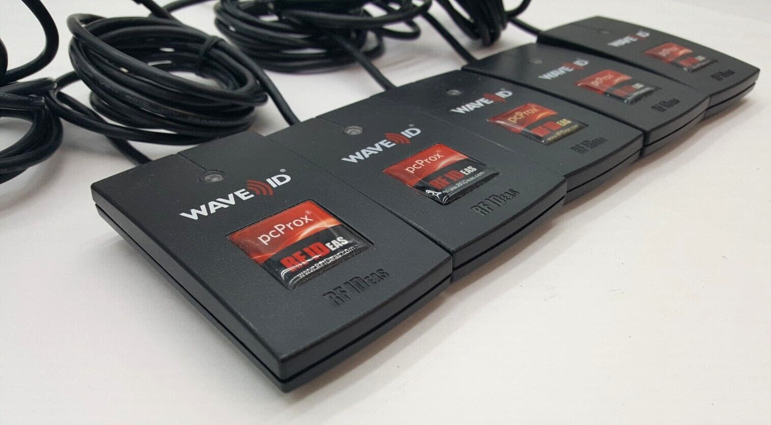Lot of (5) Wave ID RDR-6082AKU pcProx RF Ideas Smart Card USB Reader 3