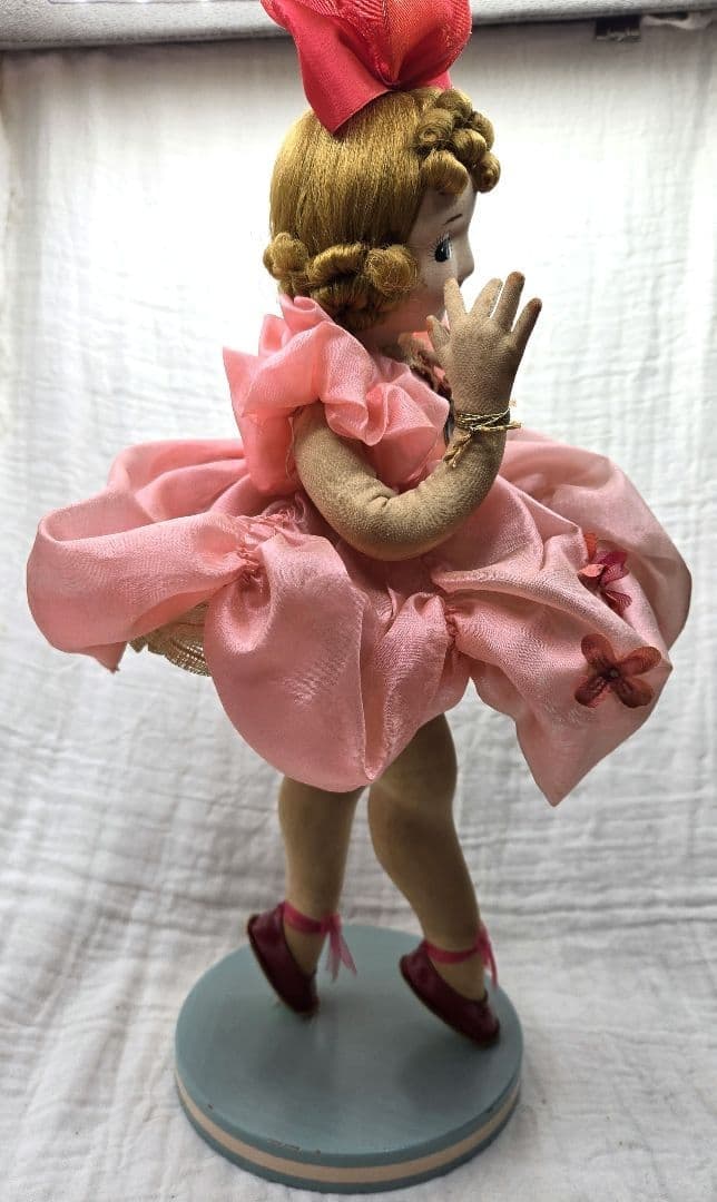 Vintage Mitsukoshi Japanese Doll, Chubby Legs, Pose Doll, Antique Showa Era 3