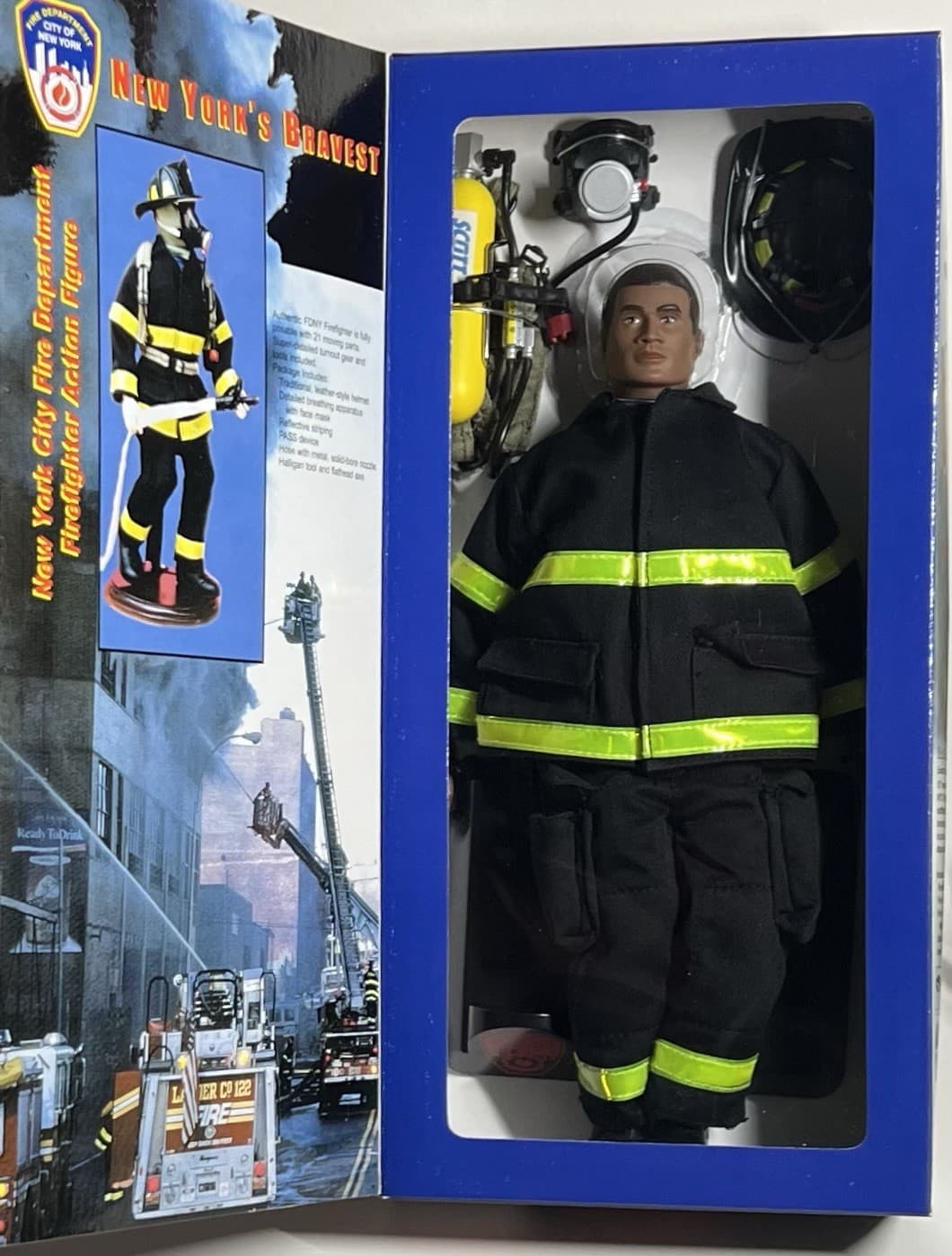 Fire Zone FDNY 12” Firefighter Figure NEW/VHTF 6