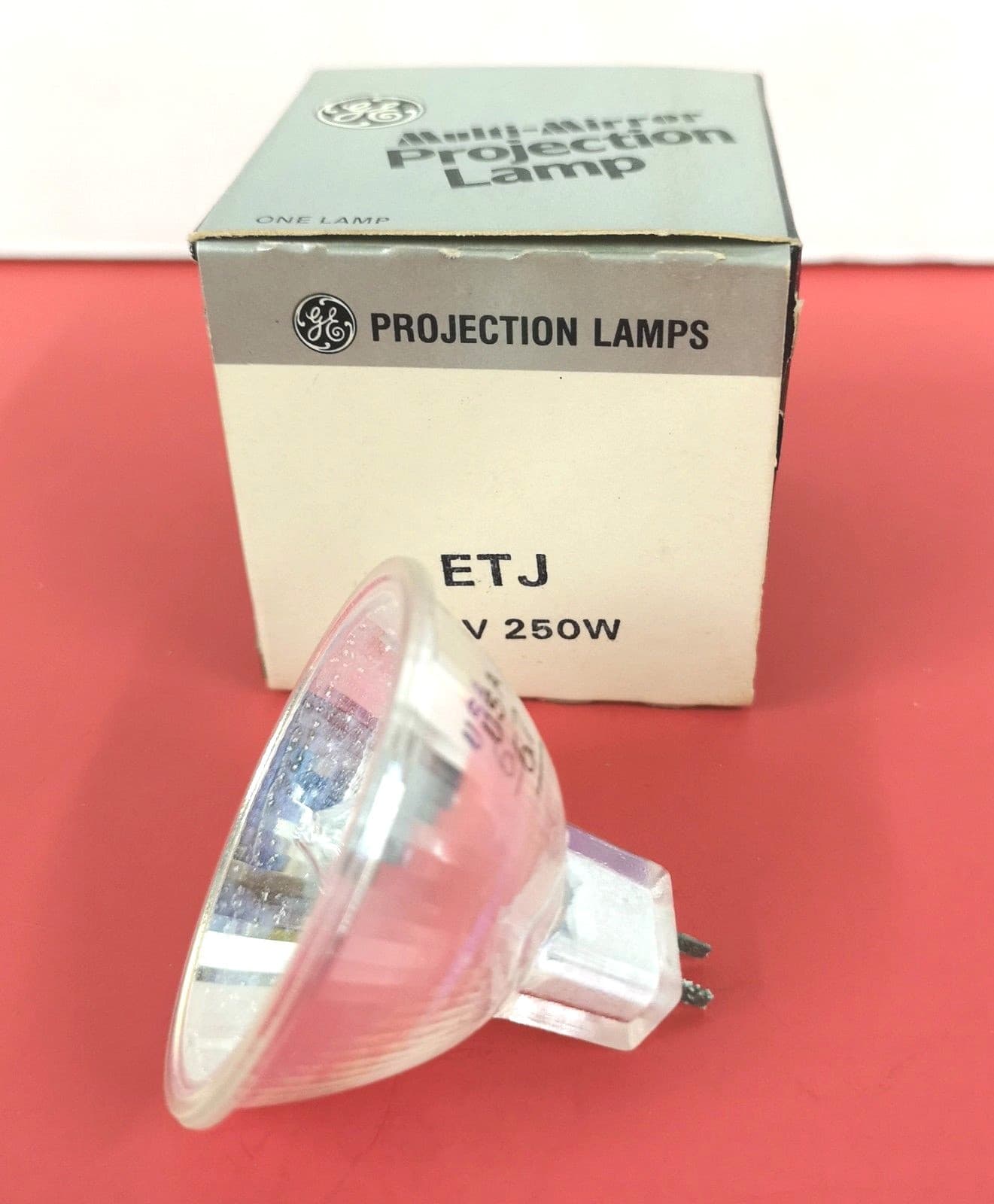 ETJ MR16 250W 120V Photo Stage Projection LIGHT BULB Studio LAMP NEW GE 11322