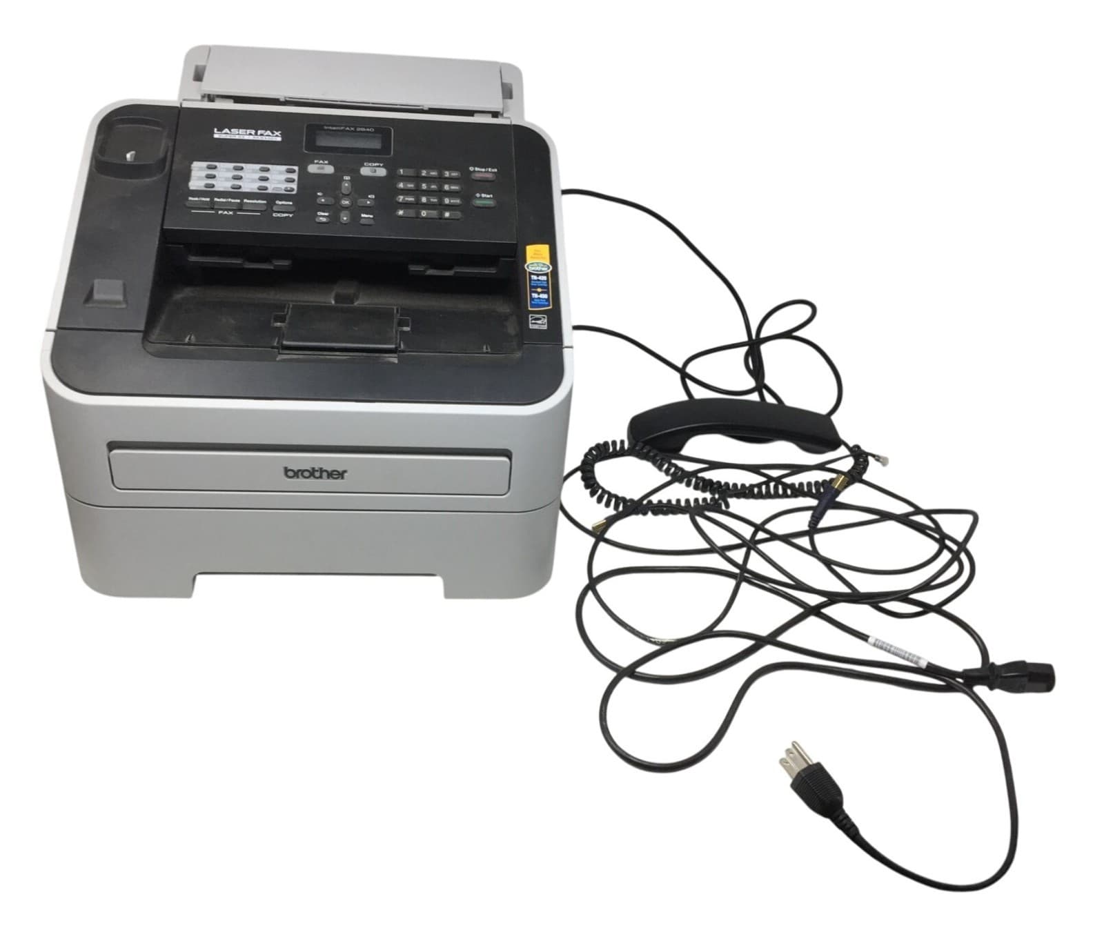 Brother Laser Fax Super G3/33.6 kbps - IntelliFax (Model Fax-2840)