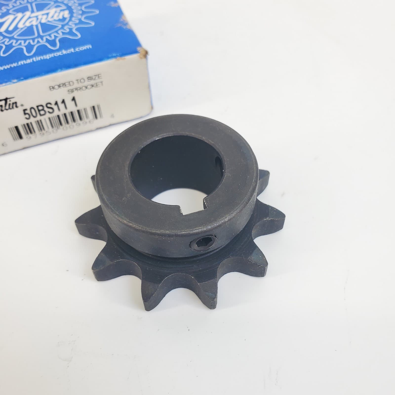 Martin Sprocket 50BS11 1 #50 11 Teeth 1" Keyed Bored To Size Sprocket 50BS111 3