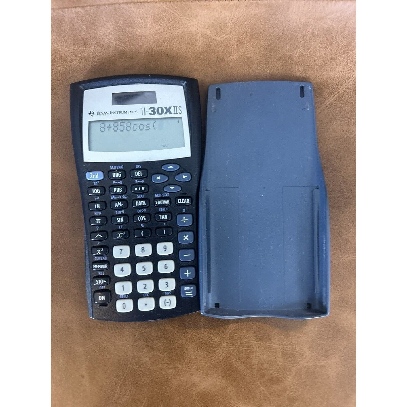 Texas Instruments TI-30X IIS Scientific Calculator-Black and Blue-Used Tested