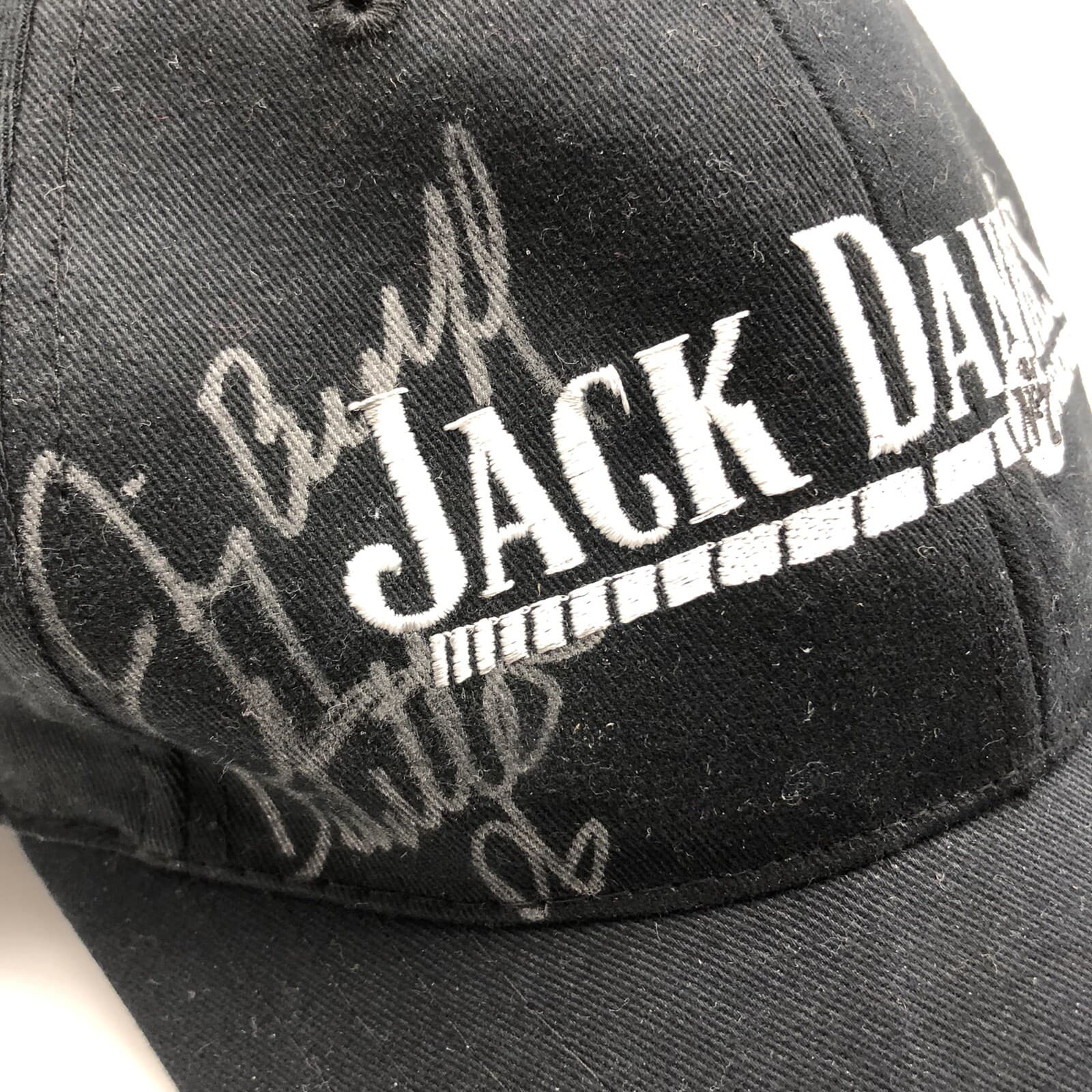 Jack Daniel's Racing No 7 Hat Autographed by ?   2