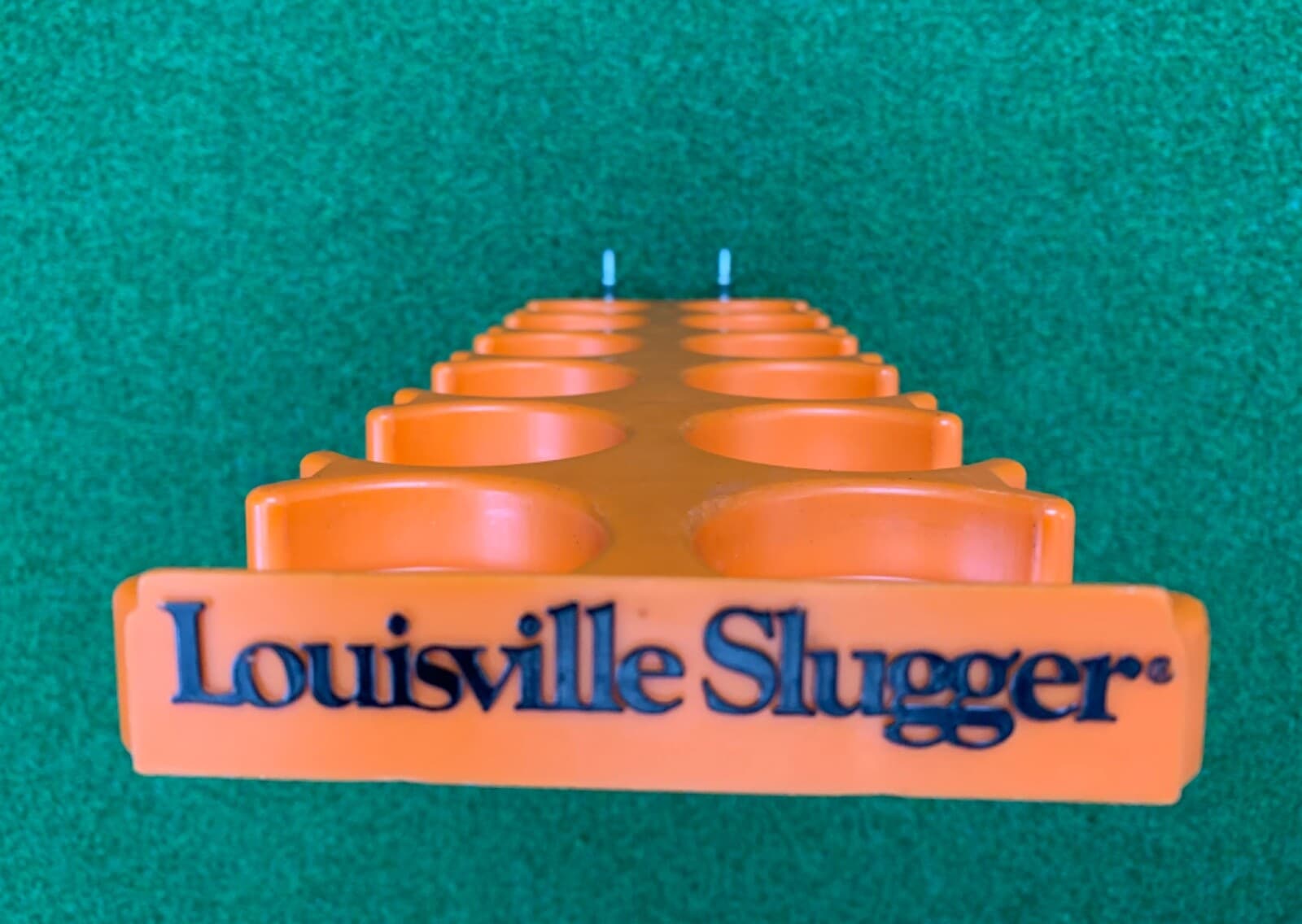 LOUISVILLE SLUGGER GENUINE VINTAGE 12 BAT RACK ADVERTISING DISPLAY
