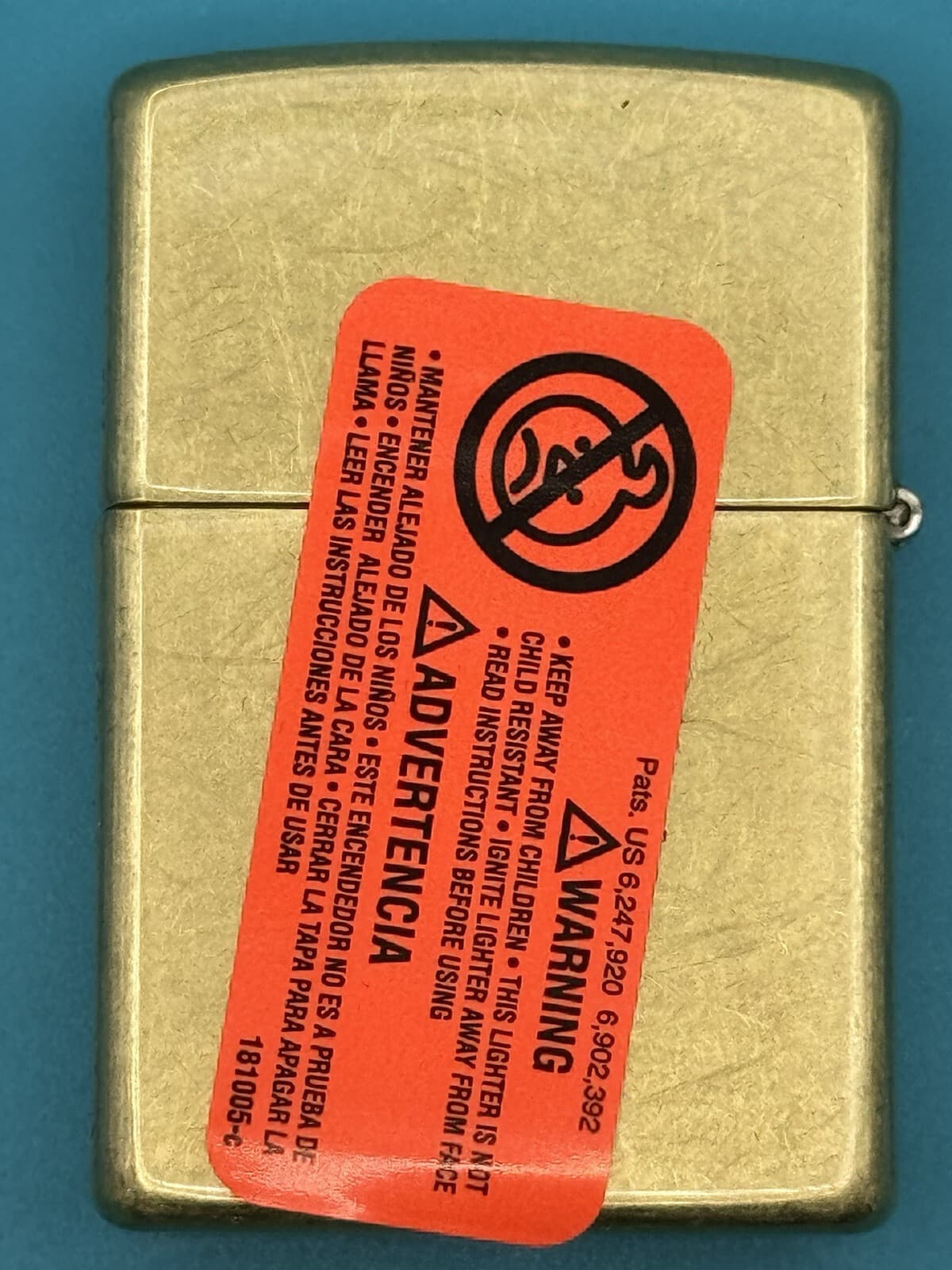 Case Knives Christmas Train Street Brass Zippo Lighter NEW 3