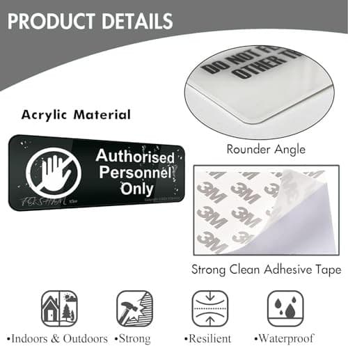 Sign For Door Acrylic Plastic The Games Closet Sign With 3x10IN Acrylic1 4