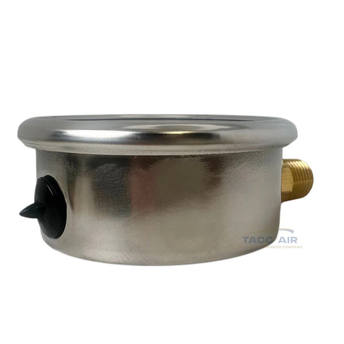 2.5" Liquid Filled Lower Side Mount Pressure Gauge 300 PSI Stainless 1/4" NPT 4