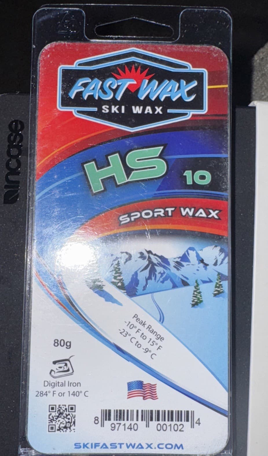 Fast Wax HS10 - 80g Ski Sport Wax New In Package