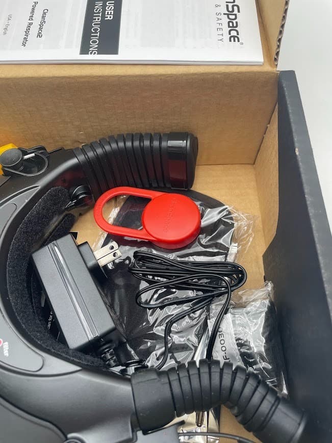 CleanSpace Respirator CleanSpace 2  Power Unit PAF-2034 New Bad battery 4