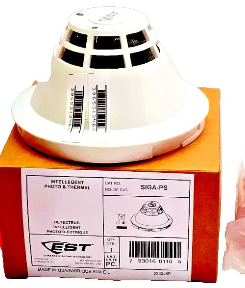 SIGA-PS EDWARDS EST SMOKE DETECTOR NEW FREE SHIPPING 3