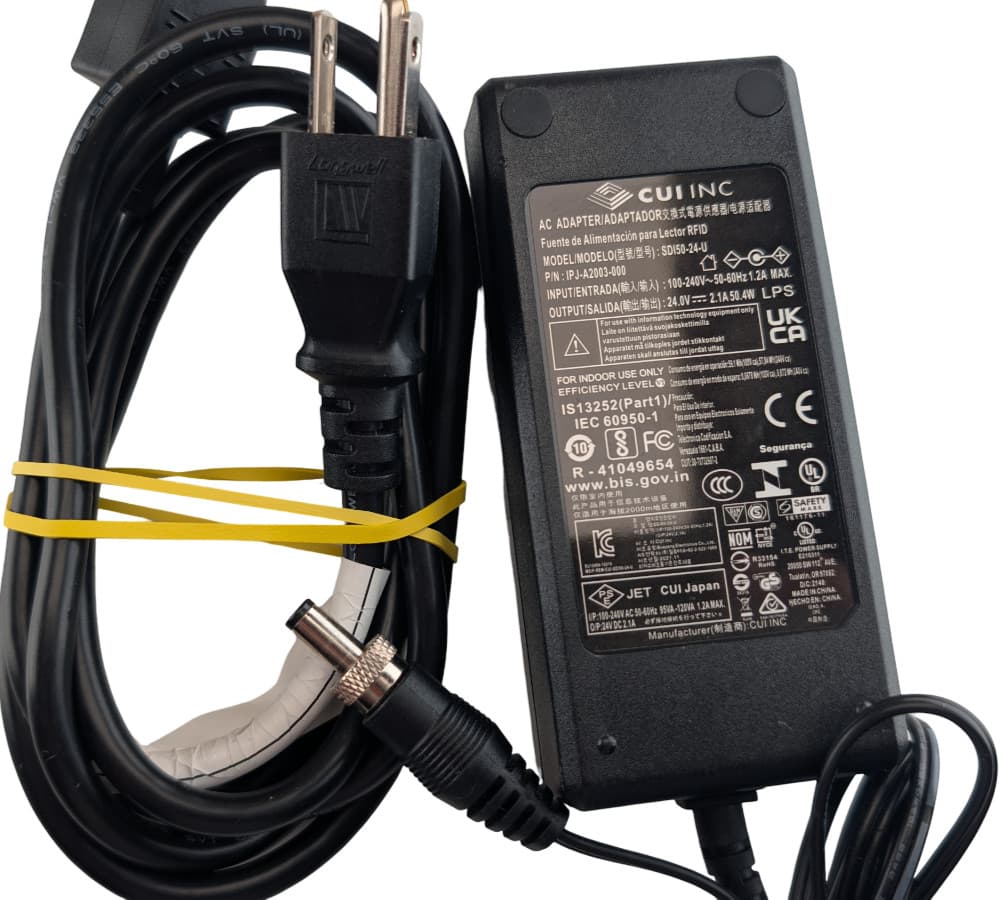 Impinj Speedway R420 4 Port UHF RFID Reader with PSU Coax Cables Powers On 4