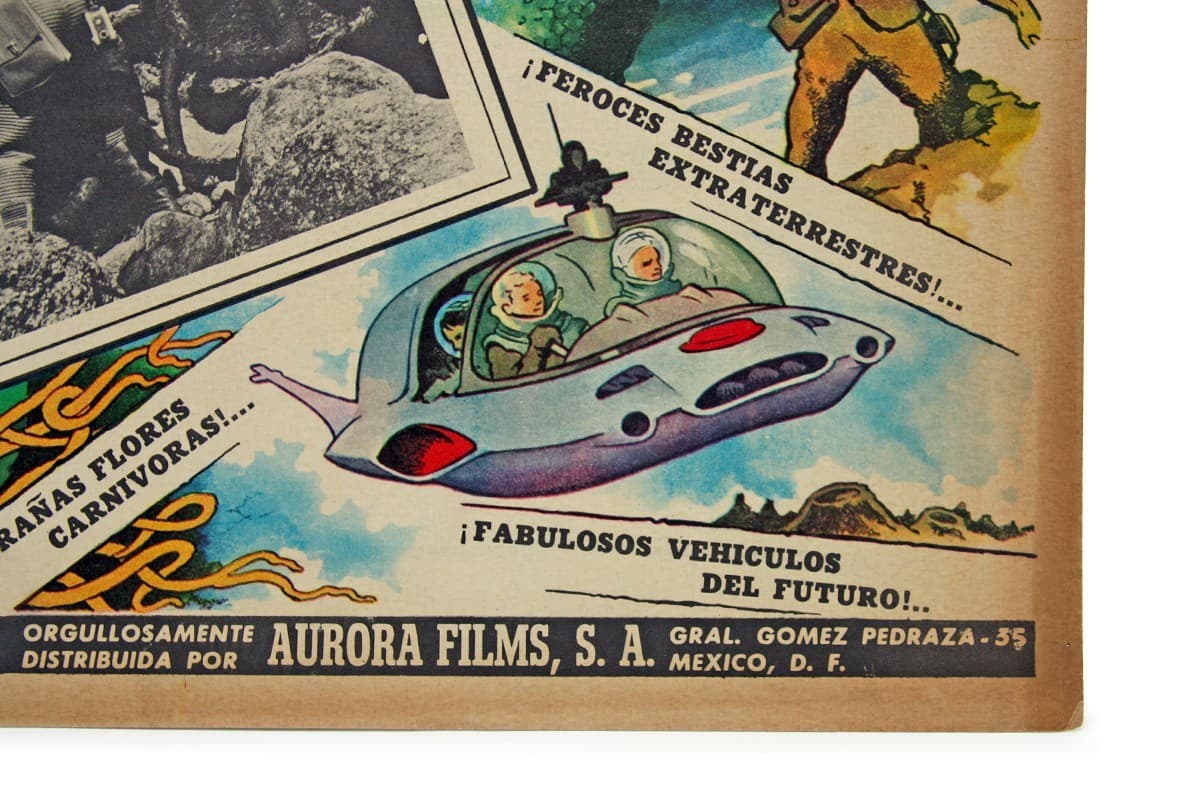 Lot 1 of Vtg (1962) "Planeta Bur" Various 16x12 Lobby Cards (5), by Aurora (MX) 6