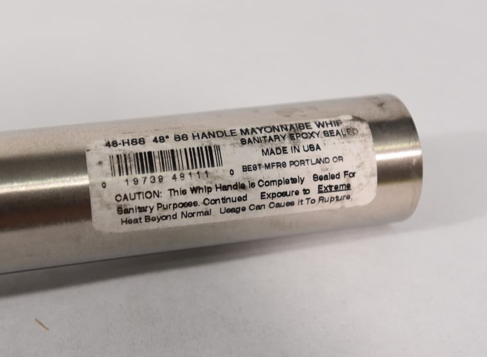 48" Stainless Steel Mayonnaise Whip 48-HSS 4