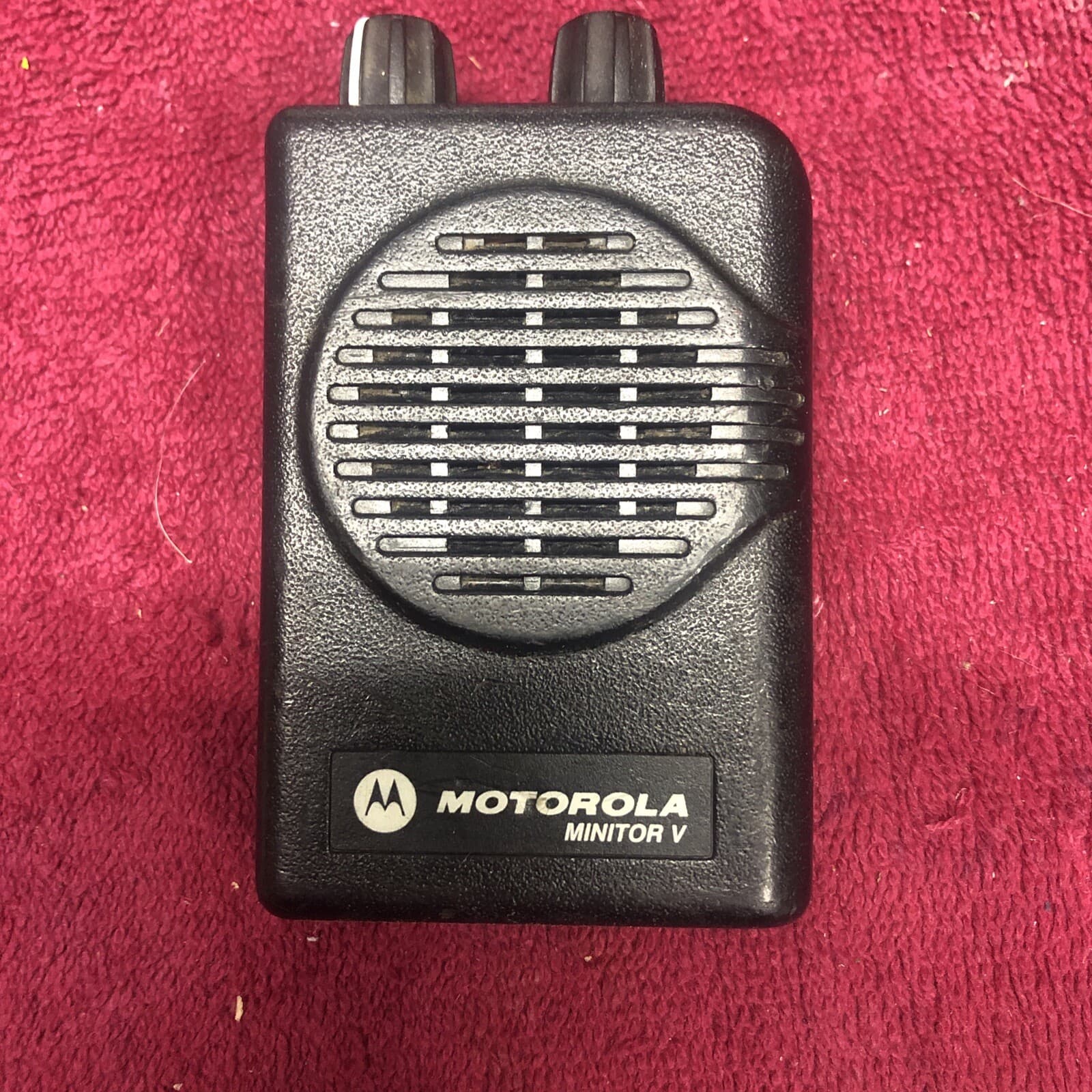 Motorola Minitor V 5 Low Band 45 To 48.995 2 Channel Pager Tested And Working