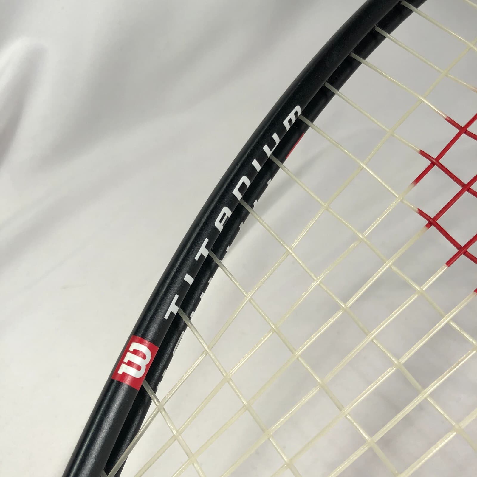 (2) TITANIUM Racquetball Rackets & Carrying Cases LOT w Glove WILSON HEAD L@@K! 5