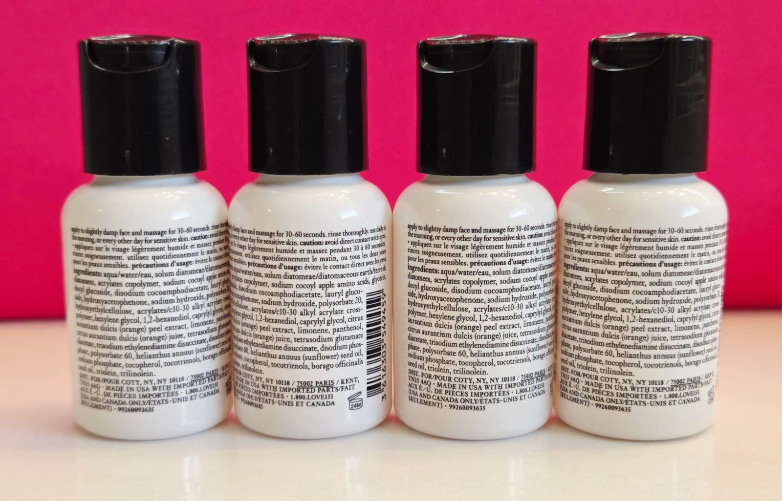 4.0 oz PHILOSOPHY MICRODELIVERY EXFOLIATING DAILY FACIAL WASH 1.0 oz ea SEALED 5