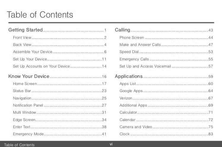 Samsung Galaxy S7 Edge Verizon OWNER'S USER MANUAL 3