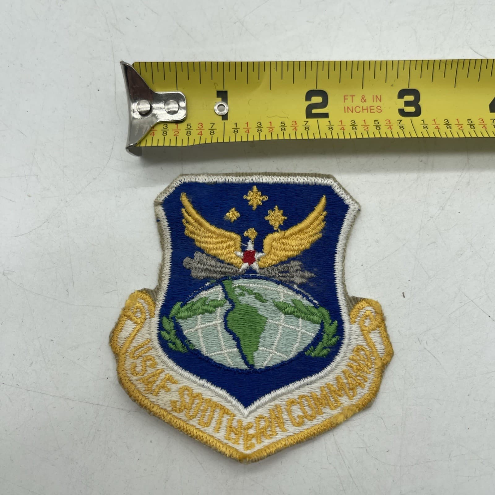 U.S. Military Air Force USAF Southern Command Patch Insignia Full Color Cut Edge