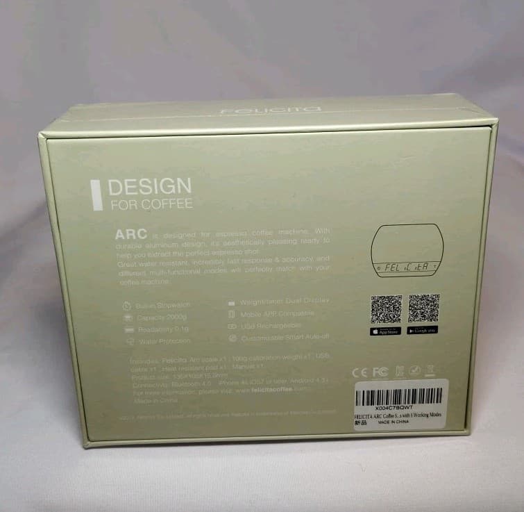 Felicita ARC Coffee Scale, Electronic Espresso Scale And Pour-Over Coffee Scale 4