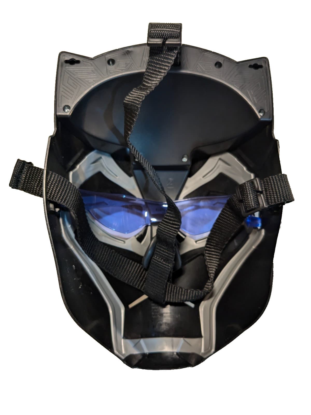 2017 Hasbro Marvel Legends Avengers Black Panther Electronic Light Up LED Mask 4