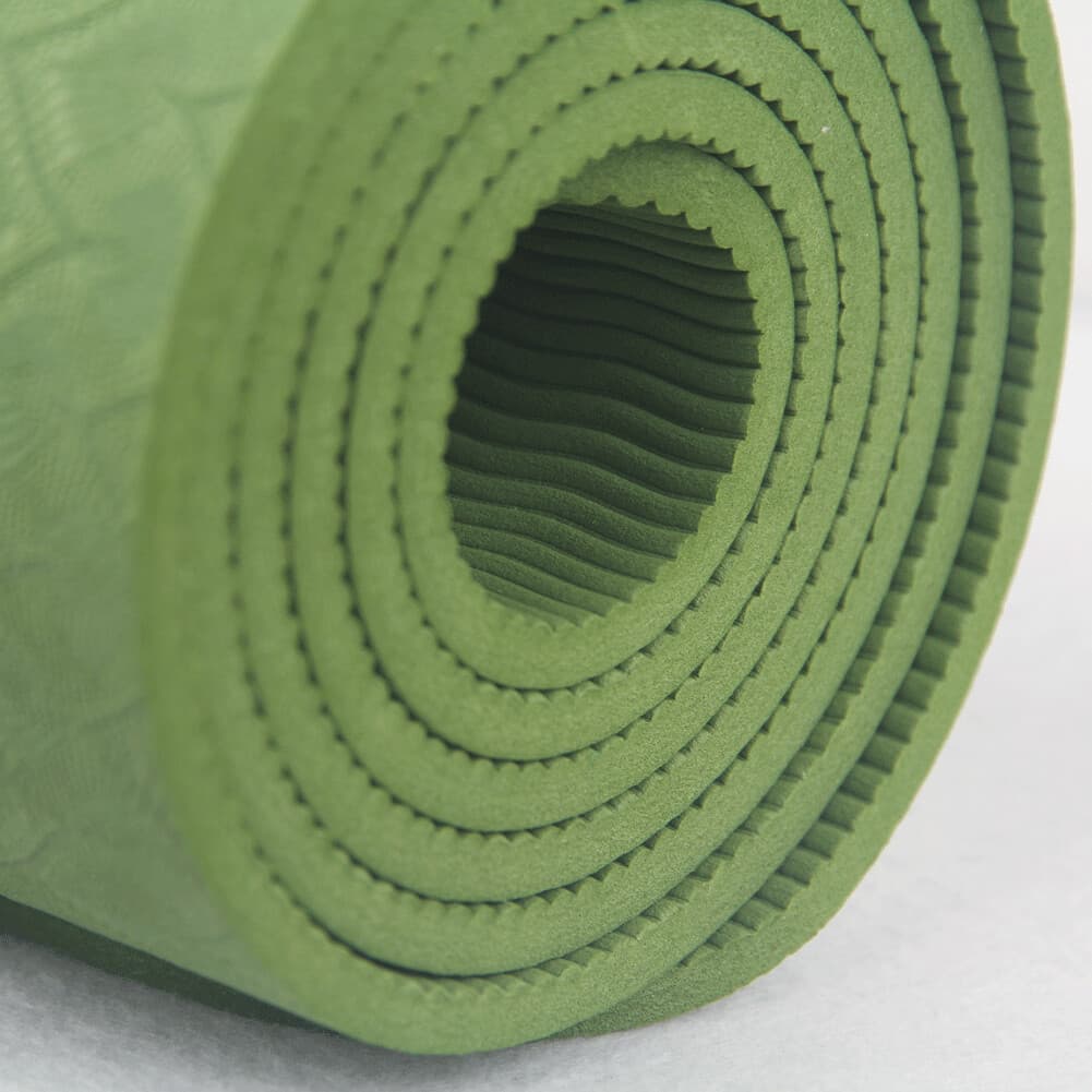 Exercise Yoga Mat Non Slip at 72" x 24" x 6mm thickness with Carrying Strap 6