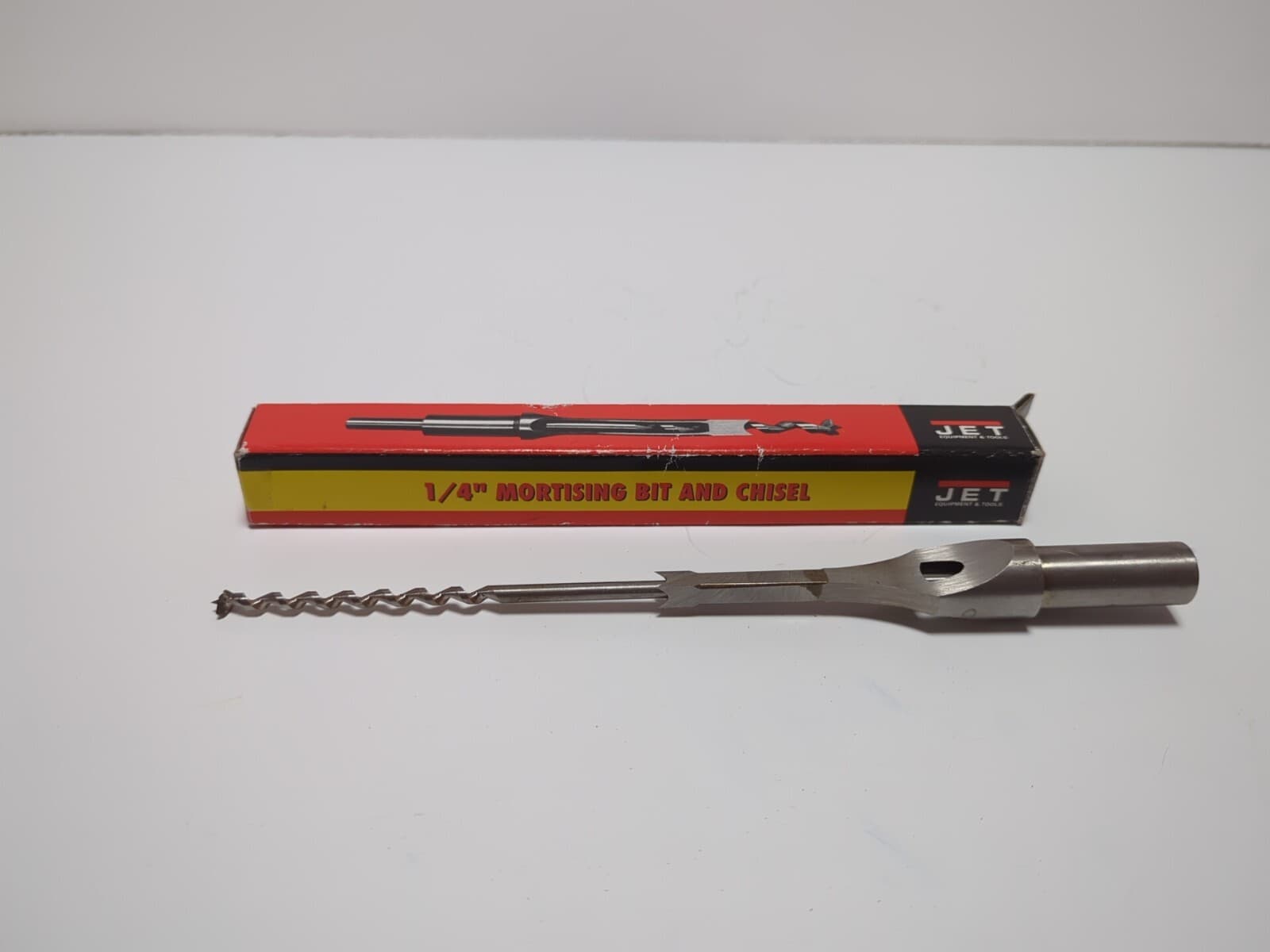 JET 1/4" Mortising Chisel & Bit for Mortisers - 708590 - New Open Box