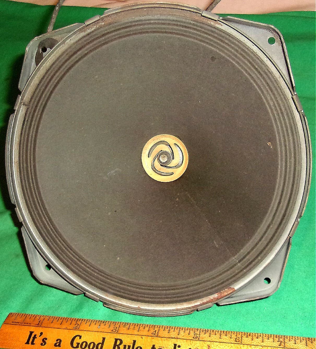 Philco K-12 Dynamic Speaker 8-Inch (3.275K ohm Field) Clean! Working! 6